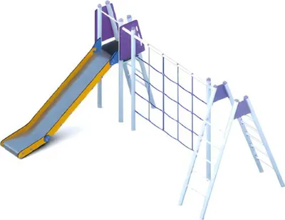 Immagine prodotto di Parco giochi Scivolo Parco giochi Arrampicata Parco giochi per bambini Parco ricreativo