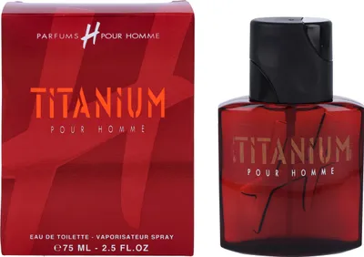 Image de Eau de toilette Titanium pour homme 75 ml - Daniel Hechter