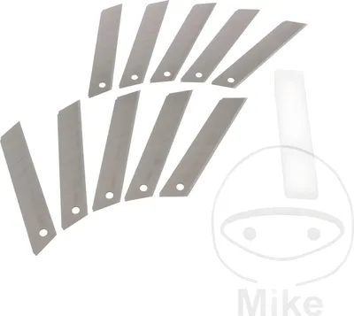 Immagine prodotto di Lama a scatto JMP 18 mm 10 pezzi per coltello da taglio