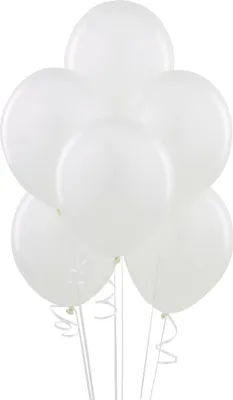 Produktbild von Pastell Luftballons 12 Zoll 10 Stück weiß