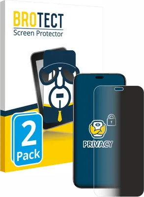 Produktbild von 2x BROTECT Sichtschutzfolie für Honor 200 Lite Anti-Spy Privacy Sichtschutz Blickschutz Folie Blaulicht-Schutz