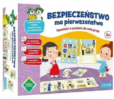 Zdjęcie produktu dla Puzzle Bezpieczeństwo ma pierwszeństwo! TREFL