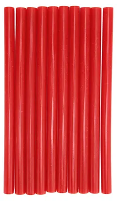 Zdjęcie produktu dla 10 sztuk sztyftów kleju na gorąco 11 x 200 mm, klej, sztyfty kleju na gorąco do rękodzieła, majsterkowania i konstrukcji