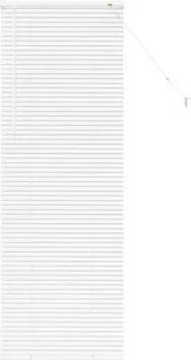 Zdjęcie produktu dla Żaluzje listwowe vidaXL, białe, 175 x 55 cm, aluminium