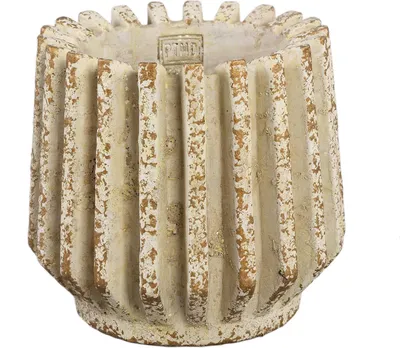 Produktbild von PTMD - Topf Zariya - Beige - 21x21x19cm