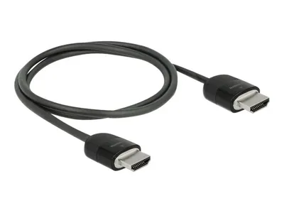 Zdjęcie produktu dla DeLOCK 84966, 5 m, HDMI Typu A (Standard), HDMI Typu A (Standard), 18 Gbit/s, Audio Return Channel (ARC), Czarny