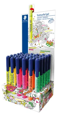 Produktbild von Staedtler Display Textsurfer gel sortiert
