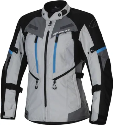 Zdjęcie produktu dla Alpinestars Stella Bogota Pro Drystar® wodoodporna damska tekstylna kurtka motocyklowa, szary/niebieski, M