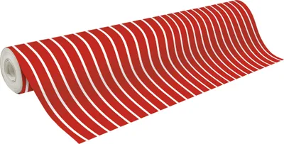 Produktbild von Clairefontaine Papier 80g Tiny 50x0,35m streif rot - 223918C