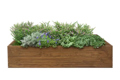 Zdjęcie produktu dla Podniesione łóżko ogrodowe, drewniana skrzynia na warzywa, 180x80x40, podniesione łóżko Drewno kompletne. Agrotextilie