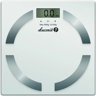 Produktbild von Badezimmerwaage 180 kg Bs-11 A Analytisch Weiß, BMI, Fett- und Wasseranteil