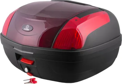 Produktbild von Moretti MR-889 Kofferraum, 46 l, rot, roter Reflektor