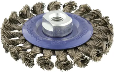 Produktbild von Osborn Rundbürste Stahldraht 115x12 mm M14x2, gezopft