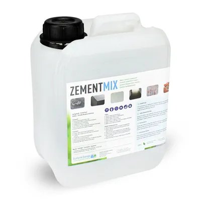 Zementmix 25 Liter Betondichtmittel für wasserdichten Beton, Mörtel und Estrich