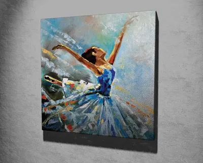 Image de Wallity, KC268- VGA1307, Coloré, tableaux sur toile, 45 x 45 cm, 100% toile
