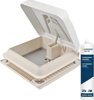 Produktbild von Dachluke Fiamma Vent 28 x 28 cm weiß inkl. Dichtmittel