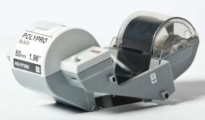 Produktbild von Brother RB-PP3BK, TP-M5000N TapeCreator, Wärmeübertragung, Schwarz, China, Brother, 146 mm
