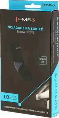 Obrázok produktu pre HMS bandáž na lakeť, tyrkysová a čierna, veľkosť XL