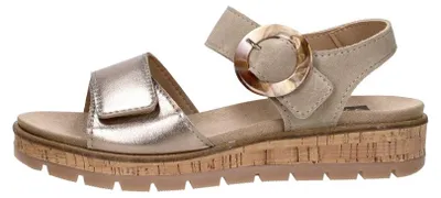 Image de SUB55 Comfort Collection Mia 96  Sandales plates - Taupe - Taille 42