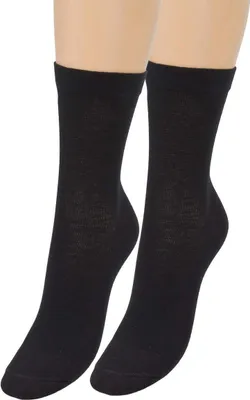 Produktbild von Compressana Aktiv Bandagensocken Gr.3 schwarz 2 St