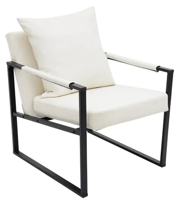 Obrázek produktu pro Křeslo – lehátko/lounge křeslo – kovový rám – čalouněné – k vlastní montáži – do obývacího pokoje