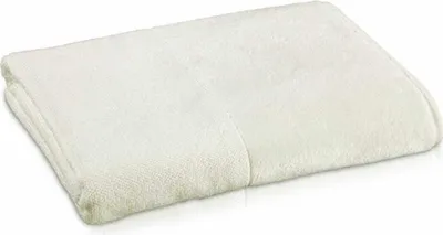 Produktbild von möve Handtuch Bamboo Luxe mit Veloursbordüre Weiss 30x50