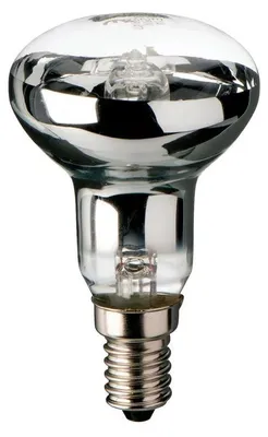 Zdjęcie produktu dla Żarówka 240V, 42W, gwint E14, halogenowa, R50, wymiary 50x84mm
