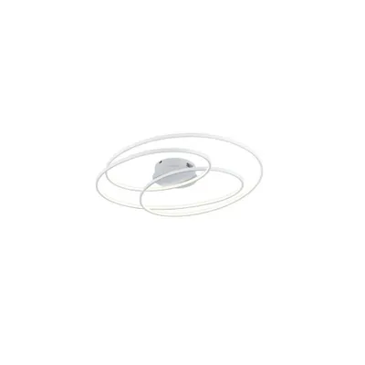 Produktbild von Große moderne LED Deckenleuchte hell & dimmbar über Schalter, Weiß Breite 80cm