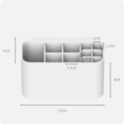 Produktbild von MODFU Zahnbürstenhalter Wandmontage, Badezimmer elektrischer Zahnbürstenhalter Organizer, Toothbrush Holder Zahnpastaständer 4 Zahnbürstenfächer zur einfachen Reinigung (Weiß)