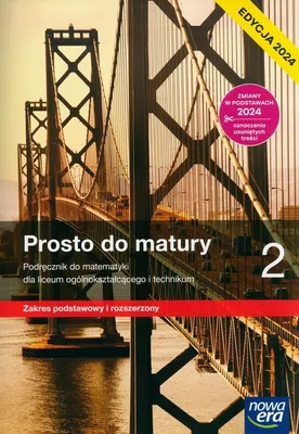Produktbild von Prosto do matury 2 Podrecznik Zakres podstawowy i rozszerzony Edycja 2024