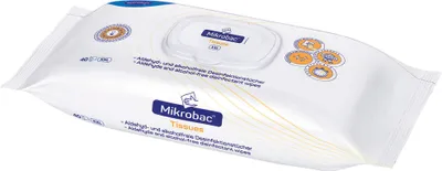 Produktbild von BODE Mikrobac Tissues XXL, Flow-Pack (40 Tücher)