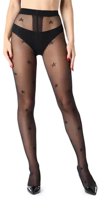 Obrázek produktu pro Merry Style dámské punčochy, 40 DEN, model MSGI052 (černá, velikost S).