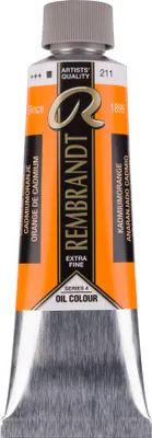 Produktbild von Rembrandt Ölfarbe Tube 150 ml Kadmiumorange 211