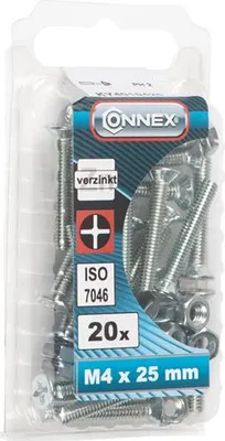 Produktbild von Connex Metallschraube VZ-K M4x25 20 Stück VZ - KY4010425