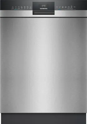 Produktbild von Siemens iQ300 SN43ES02CE, Unterbau, Standardgröße (60 cm), Edelstahl, Schwarz, Tasten, 1,75 m