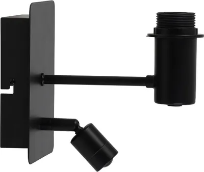 Produktbild von Light & Living - Wandlampe Montana - Schwarz - 20x11x18cm