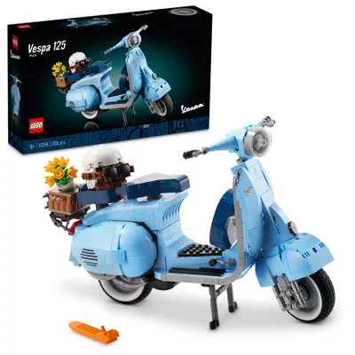 Zdjęcie produktu dla Zestaw modelarski LEGO 10298 Icons Vespa 125, zabytkowy skuter z Włoch