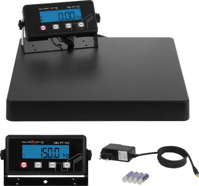 Produktbild von Industrielle Paketpostwaage 150kg / 20g LED Steinberg Systems SBS-PT-150C