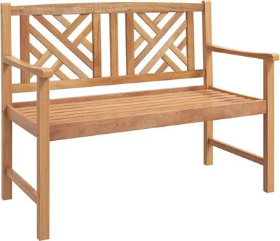 Produktbild von Famanu Gartenbank aus Akazienholz, bis 360 kg belastbar - für Balkon und Terrasse