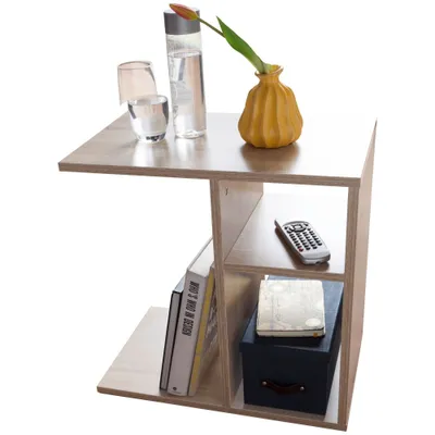 Obrázok produktu pre Brüxxi Odkladací stolík Ashly, 50 cm, biela