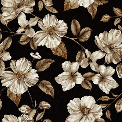 Produktbild von OUTDOOR DEKOSTOFFE OXFORD - Motiv Blumen I DX5220