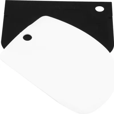 Produktbild von FMprofessional 21543 Teigschaber-Set 2-teilig / Küchenspachtel / Fackelmann
