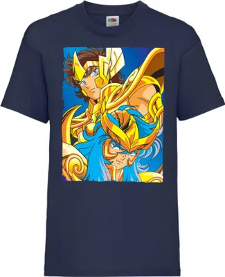 Zdjęcie produktu dla Koszulka Dziecięca Saint Anime Seiya Knights Of The Zodiac Saint Anime Seiya Knights Of The Zodiac, 5-6 Jahr - 116 / Ciemnoniebieski