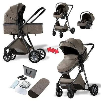 Productafbeelding van MAGIC ZC 3-in-1 kinderwagen met autostoel en reiswieg