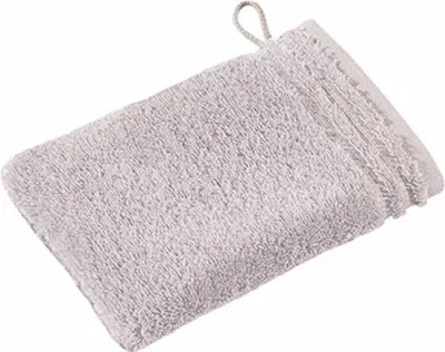Produktbild von Vossen 114894 | Calypso Feeling Waschhandschuh / 22 x 16 cm - Farbe: Light Grey - Größe: 22 x 16 cm