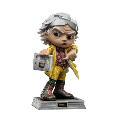 Produktbild von Iron Studios - Zurück in die Zukunft - Doctor Brown Minico 15cm