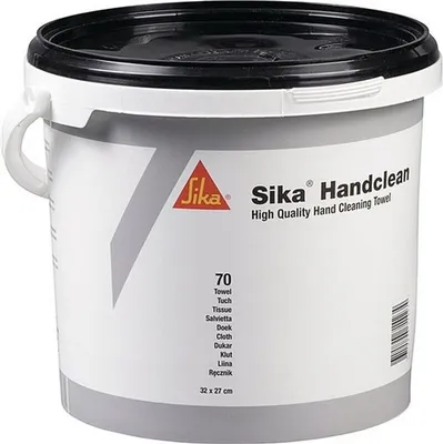 Zdjęcie produktu dla Ściereczka do czyszczenia rąk Sika® Handclean Moist PP worek 70 wiadro