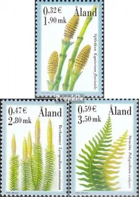 Produktbild von Briefmarken Finnland - Aland 2001 Mi 187-189 (kompl.Ausg.) postfrisch Sporengewächse