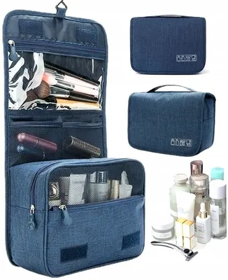 Produktbild von Kosmetiktasche - XXL Herren-Waschbeutel-Organizer - Praktischer Reisebegleiter - Uni - Kompakt und Handlich - Hochwertiges Material - Ordnung auf R
