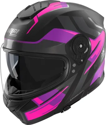 Produktbild von Nolan N80-8 Trittico Helm, schwarz/pink, XL (62)